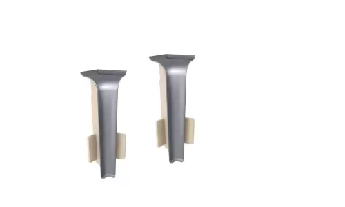 Narożnik wewnętrzny do listew Vigo 60 Arbiton, antracyt, 2 szt.